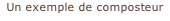 Un exemple de composteur